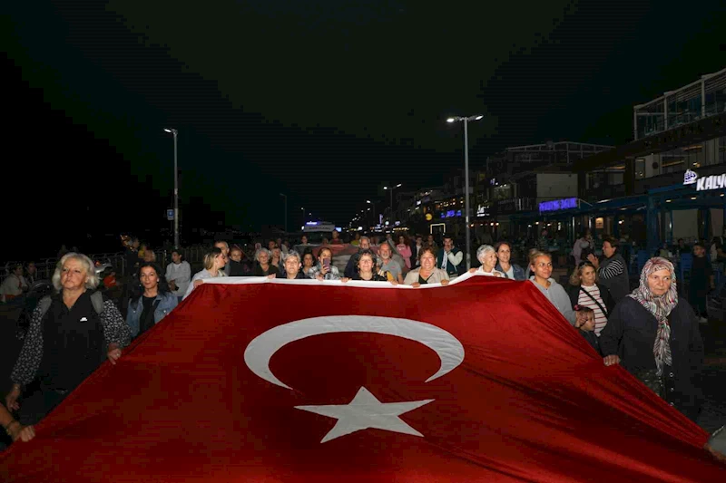 Barış ve özgürlüğün sesi Mudanya’dan yükseliyor
