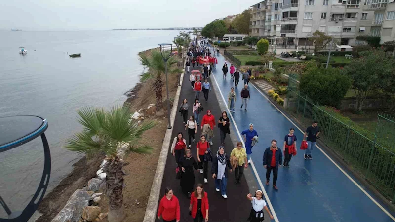 Yalova’da Dünya Yürüyüş Günü etkinliği
