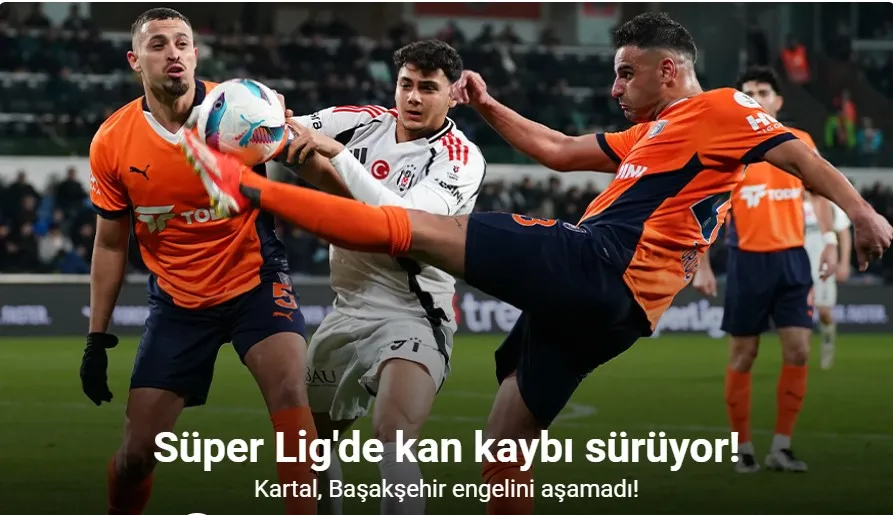 Trendyol Süper Lig: Başakşehir: 0 - Beşiktaş: 0 (Maç sonucu)