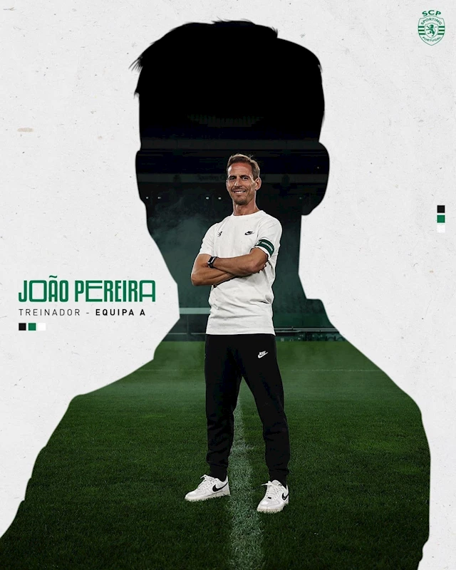 Sporting Lizbon’da teknik direktörlüğe Joao Pereira getirildi
