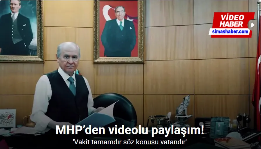 MHP’den videolu paylaşım: 