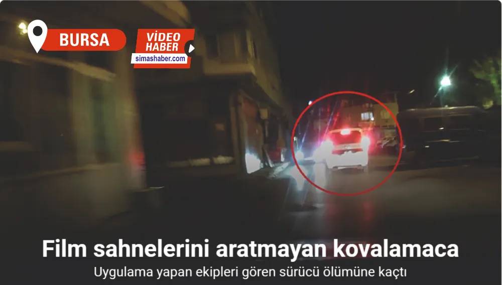 (Özel) Aranması olduğu için uygulamadan kaçtı, 60 kilometrelik kaçış anı film sahnelerini aratmadı..