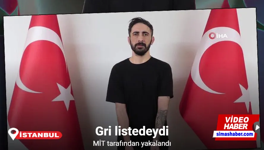 MİT tarafından yakalanan gri listedeki terörist tutuklandı