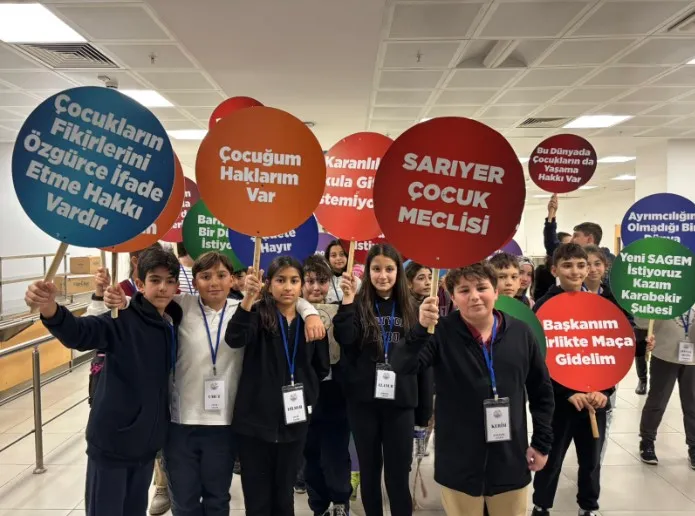 Sarıyer Belediyesi Çocuk Meclisi ilk toplantısını gerçekleştirdi