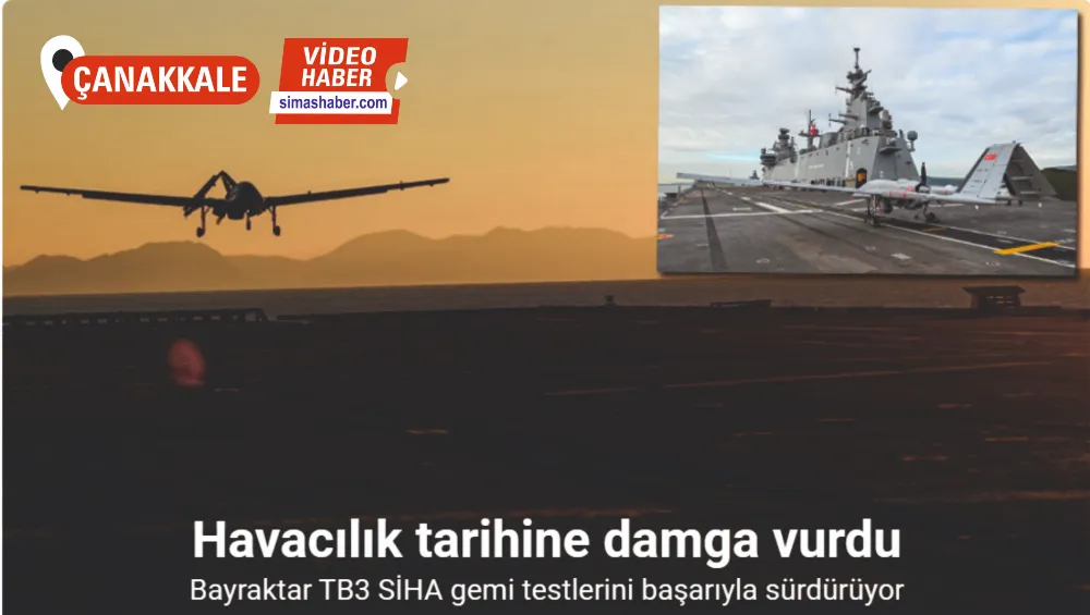 Bayraktar TB3 SİHA, TCG Anadolu’ya iki kez daha başarıyla iniş kalkış gerçekleştirdi