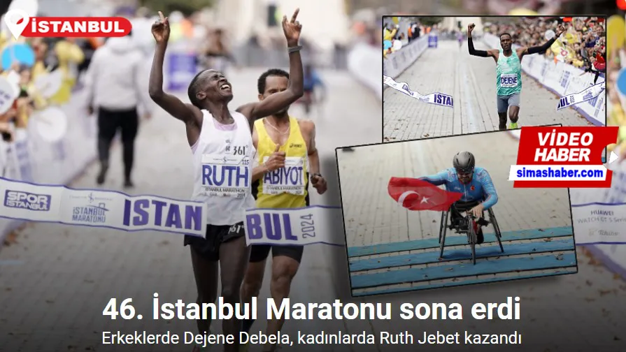 Türkiye İş Bankası 46. İstanbul Maratonu sona erdi