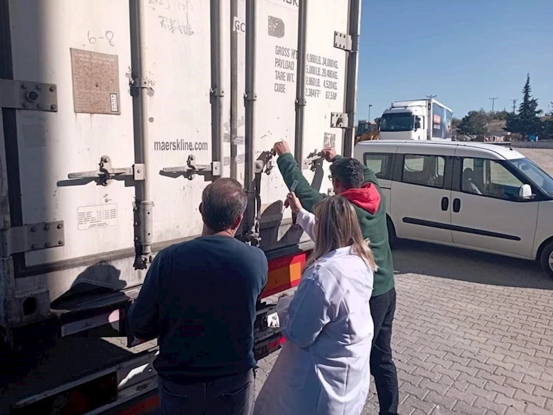 Kırklareli’nde süt ihraç edilen süt ürünlerine denetim
