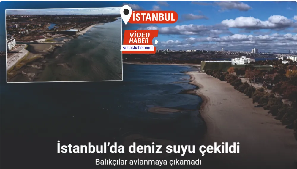 İstanbul’da deniz suyu çekildi, balıkçılar avlanmaya çıkamadı