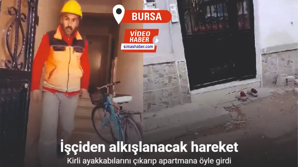 Kirli ayakkabılarını çıkarıp apartmana öyle girdi