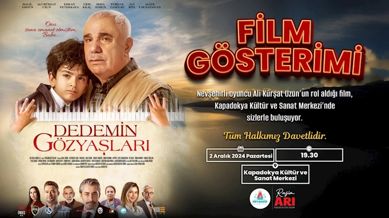 Nevşehir Belediyesi’nden “Dedemin Gözyaşları” Film Gösterimi