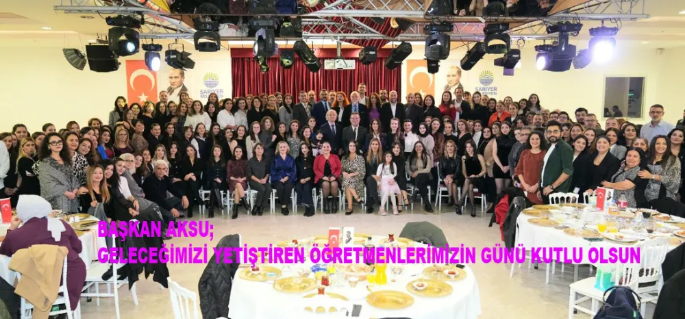 Sarıyer Belediyesinde Öğretmenler günü etkinliği