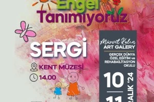 SANATTA ENGEL TANIMIYORUZ SERGİSİ ZİYARETÇİLERİNİ BEKLİYOR