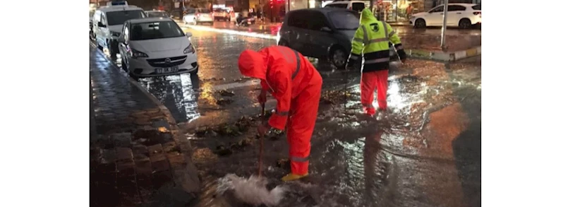 Kuvvetli Yağışta Ekiplerimiz Saha Çalışmalarını Aralıksız Sürdürdü