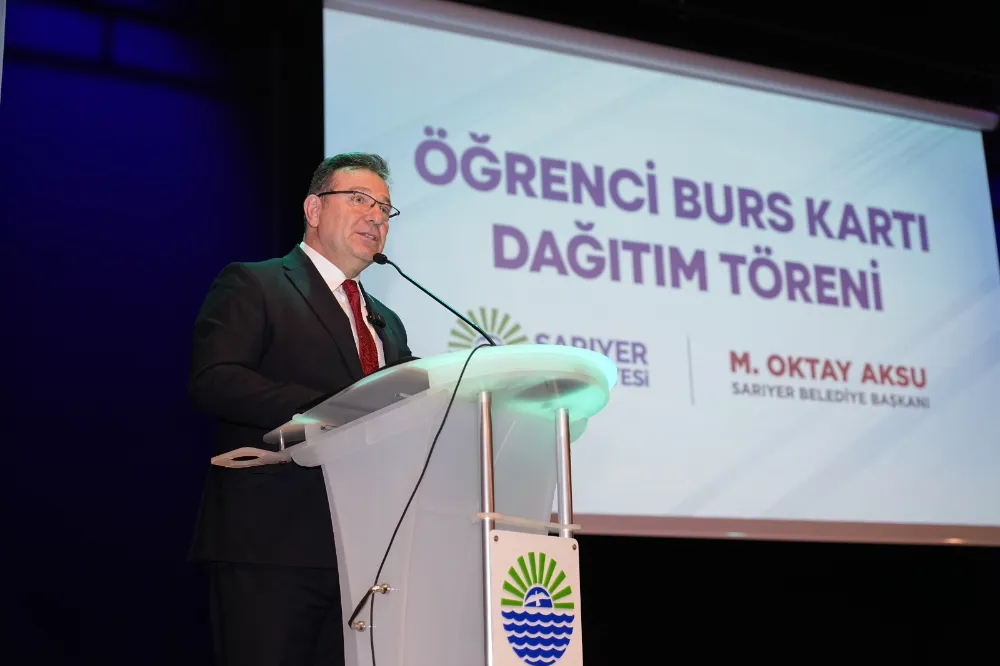 Sarıyer’de 7500 öğrenciye burs kartı dağıtıldı