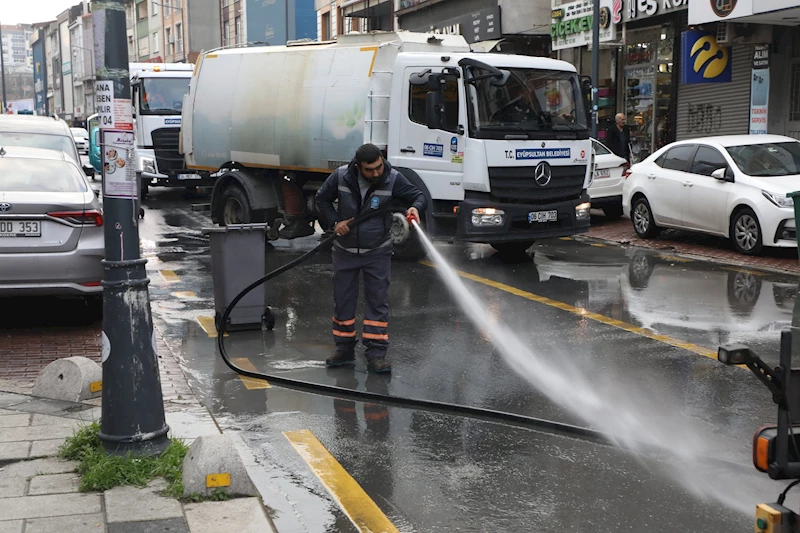 Tertemiz Eyüpsultan için temizlik çalışmalarımız aralıksız sürüyor