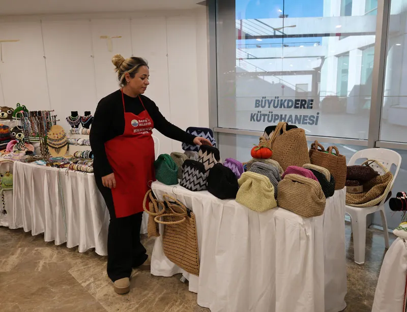 Sarıyer Belediyesi Mikrokredi Girişimci Kadınlar Yeni Yıl Kermesi Açıldı