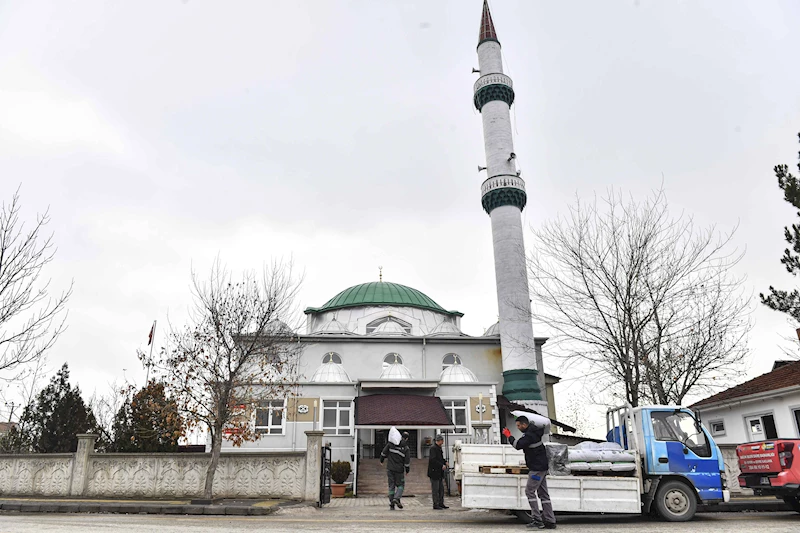 BÜYÜKŞEHİR BELEDİYESİ PELET VE PELET SOBASI DESTEĞİNE BAŞLADI