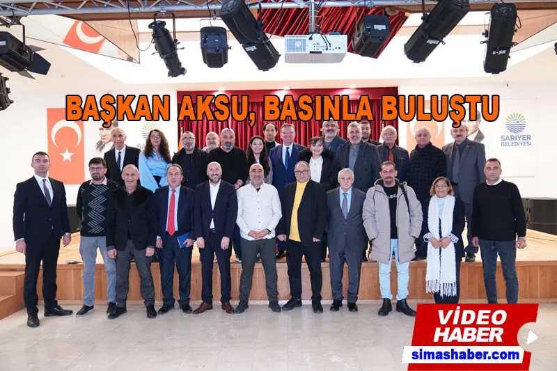 Başkan Aksu, Basın Mensuplarını Ağırladı