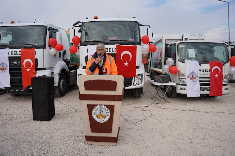 Kahta Belediyesi, Hizmet Kalitesini Yeni Araçlarla Artırıyor