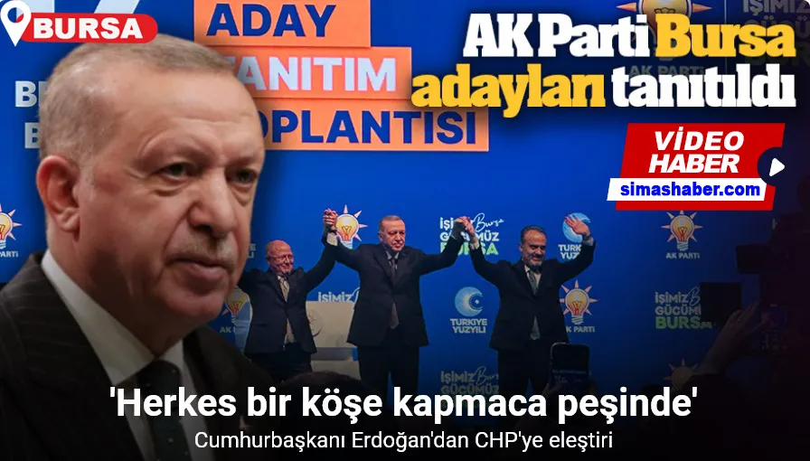 Cumhurbaşkanı Erdoğan’dan CHP’ye eleştiri: 