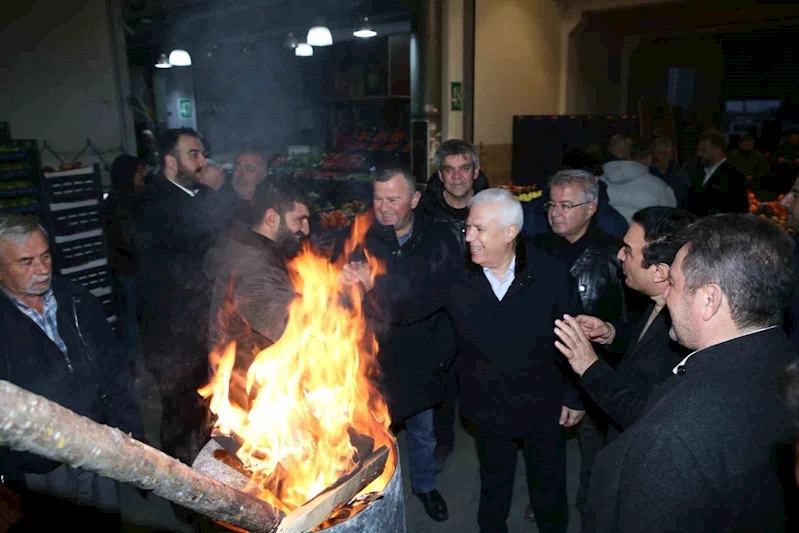 Bozbey’den hal esnafına müjde
