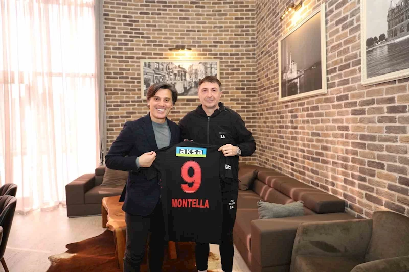 Vincenzo Montella, Şota Arveladze ile bir araya geldi
