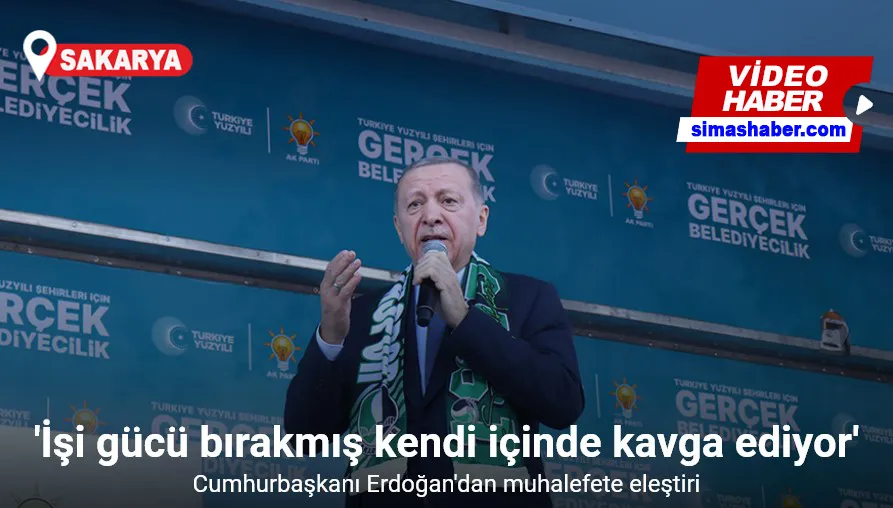 Cumhurbaşkanı Erdoğan: “Karşımızdaki ittifakın bugün ki durumunu gördükçe verilmiş sadakamız varmış diyoruz”
