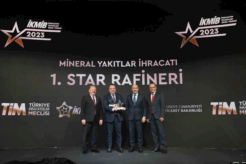 SOCAR Petrol Ticaret ve STAR Rafineri 2023 yılında da ‘İhracatın Yıldızı’ oldu
