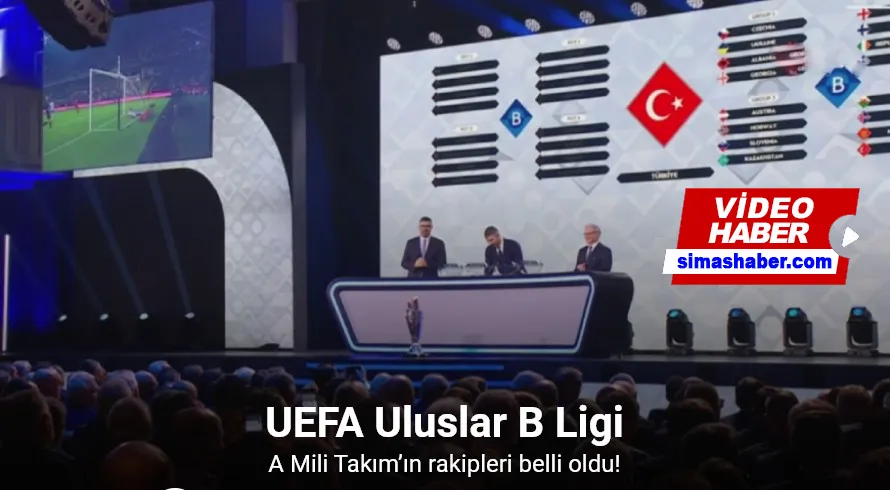 UEFA Uluslar Ligi’nde A Mili Takım’ın rakipleri belli oldu