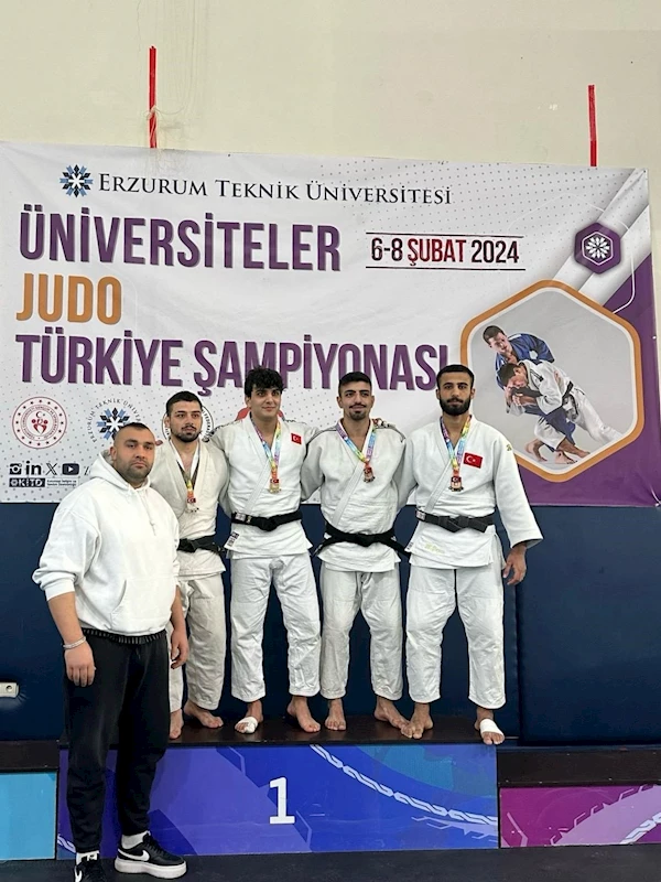 Sakaryalı judocu, Erzurum’da podyuma çıktı
