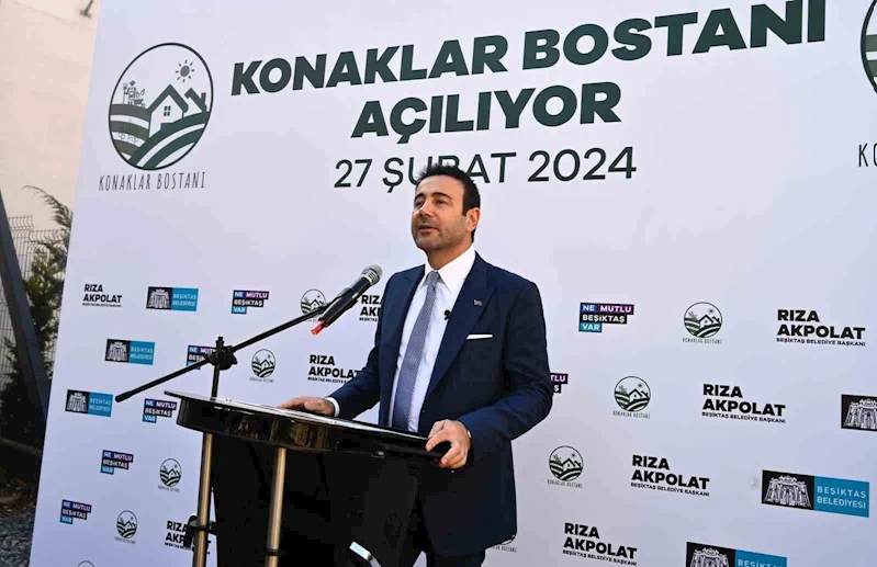 Beşiktaş’ta Konaklar Bostanı açıldı
