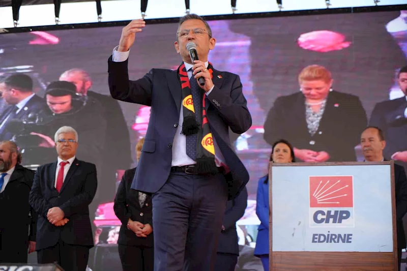 Özgür Özel, İYİ Parti Edirne adayını hedef aldı

