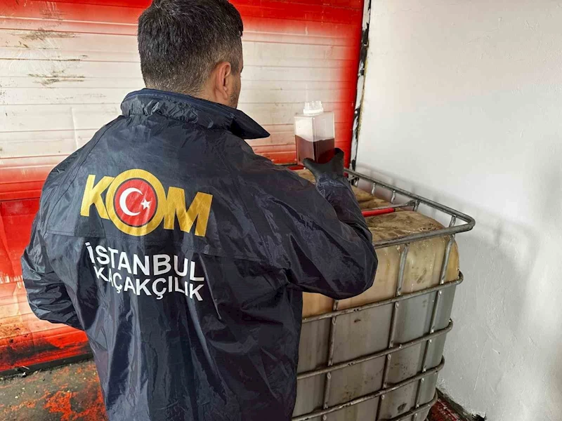 İstanbul ve Tekirdağ’da 755 ton kaçak akaryakıt ele geçirildi
