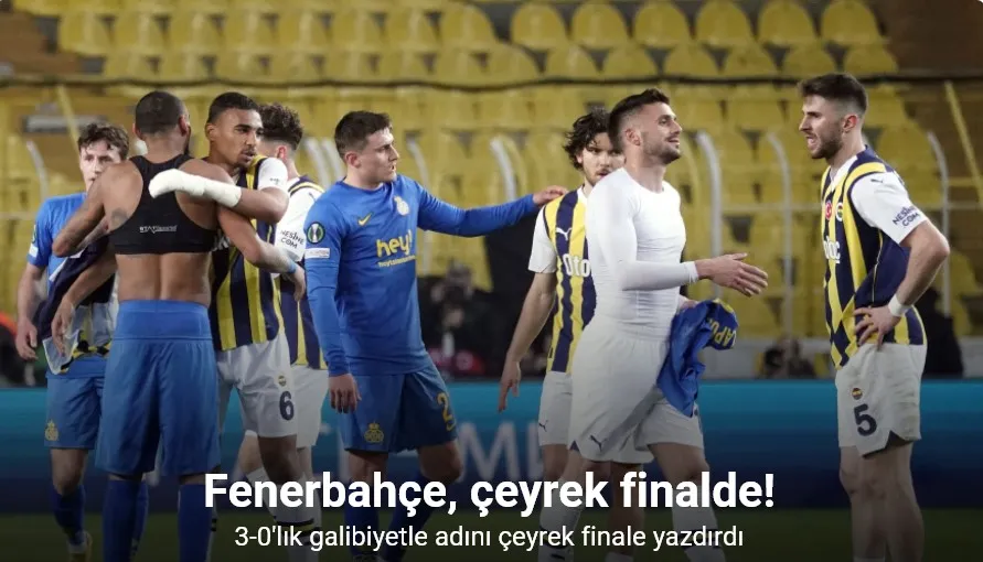 UEFA Avrupa Konferans Ligi: Fenerbahçe: 0 - Union Saint-Gilloise: 1 (Maç sonucu)