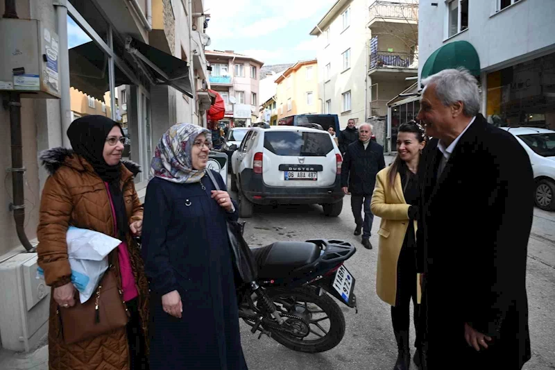 Başkan Bakkalcıoğlu esnaf ziyaretlerine devam ediyor
