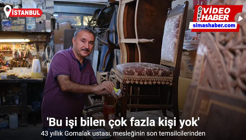 Unutulmaya yüz tutmuş gomalak ustalığını 43 yıldır İstanbul’da yapıyor