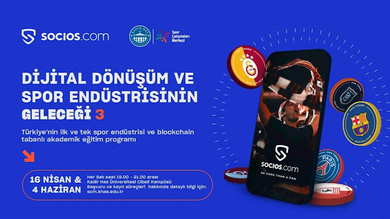 Türkiye’nin ilk ve tek spor & blockchain eğitimi başlıyor

