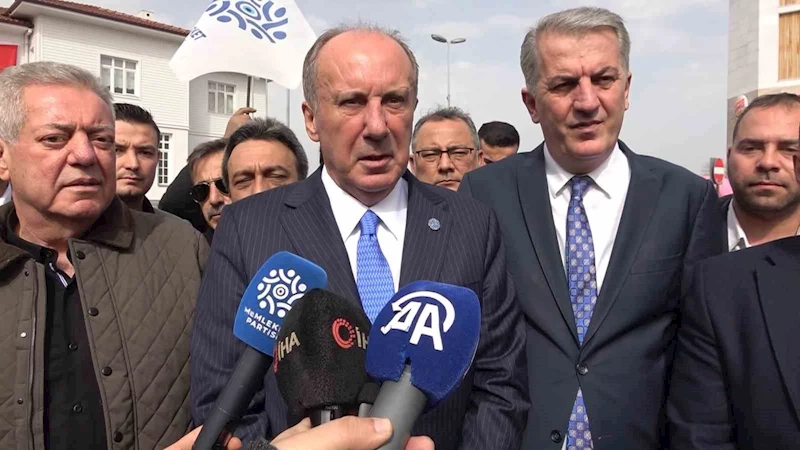 Muharrem İnce, “Bak İzmir’i kaybeden CHP Genel Başkanı olursun dikkat et”
