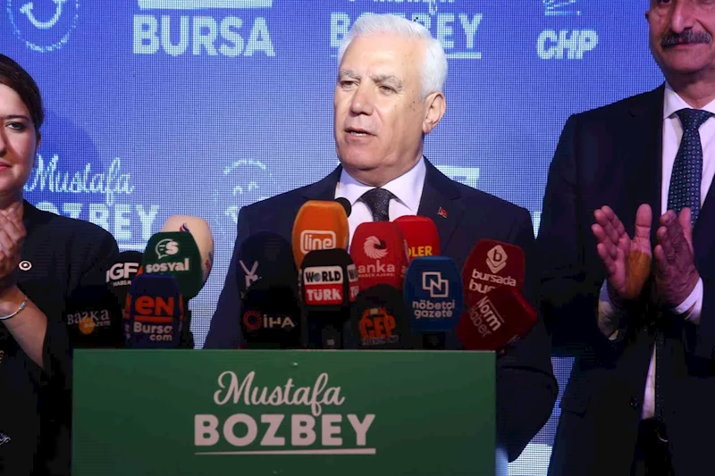Bursa Büyükşehir Belediye Başkan Adayı Bozbey: 