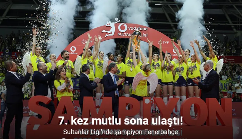 Sultanlar Ligi’nde şampiyon Fenerbahçe