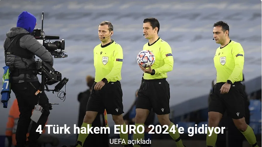 Halil Umut Meler, EURO 2024’te görev alacak