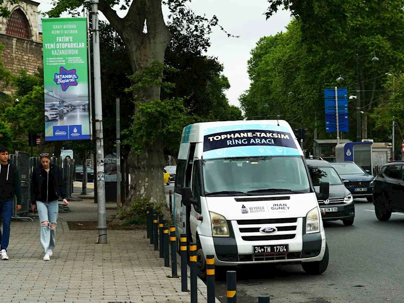 Beyoğlu’nda ücretsiz ring seferleri başladı
