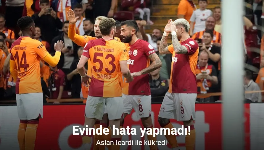 Trendyol Süper Lig: Galatasaray: 1 - Hatayspor: 0 (Maç sonucu)
