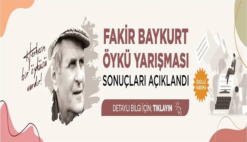 Fakir Baykurt Öykü yarışması sonuçları açıklandı