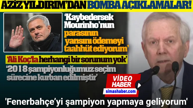 Aziz Yıldırım: “Çocukların aşkı için şampiyon olmamız lazım”