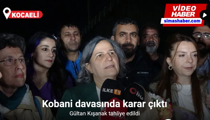 6-8 Ekim olayları davasında Gültan Kışanak tahliye edildi