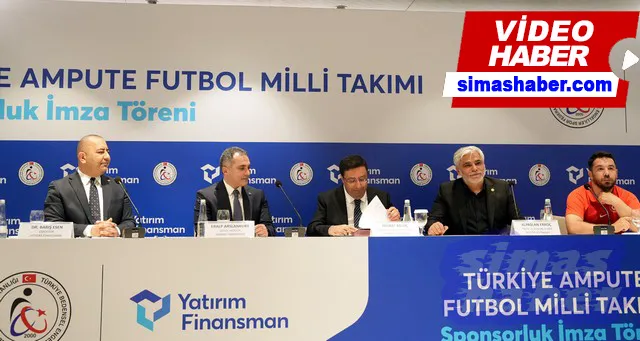 Yatırım Finansman, Ampute Futbol Milli Takımı’na sponsor oldu