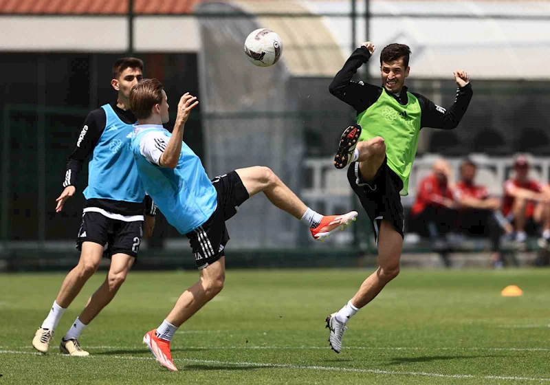 Beşiktaş, Trabzonspor maçı hazırlıklarını sürdürdü
