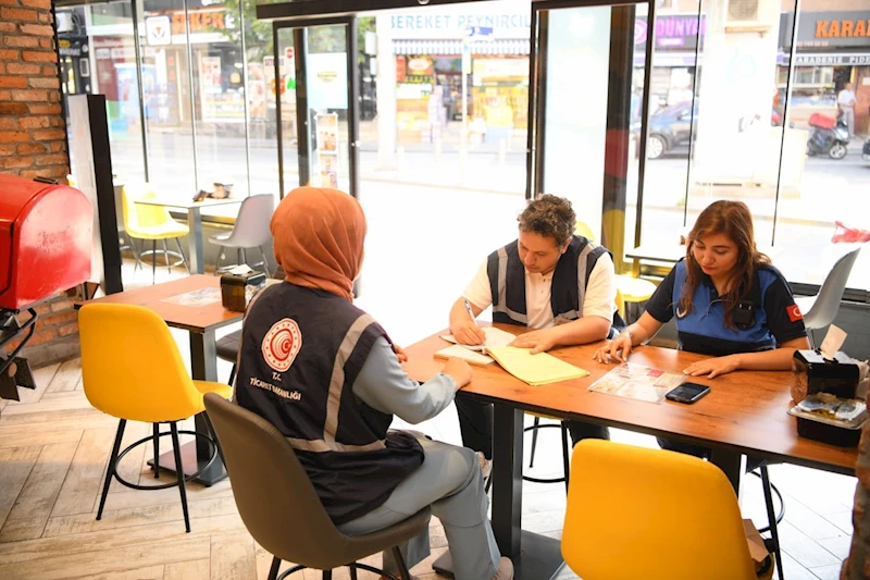 Çayırova’da restoran ve manavlara denetim
