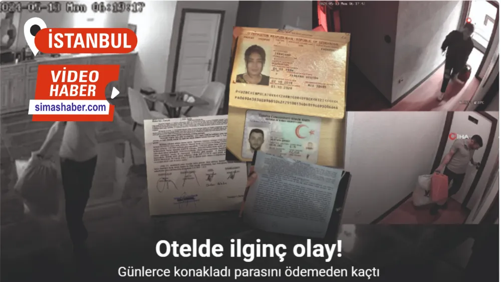 Arnavutköy’de otelde ilginç olay: Günlerce konakladı parasını ödemeden kaçtı